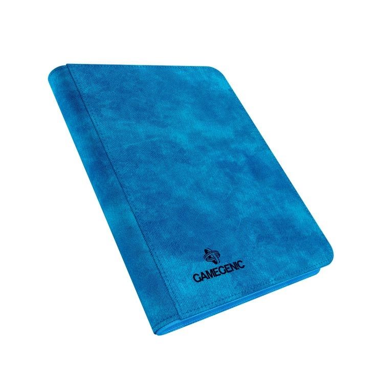 Image for GameGenic Zip-Up Album 8-Pocket Side-Loading - Blue - Storage Albums