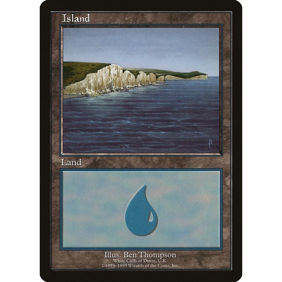 Image for Island - White Cliffs of Dover (12) (EURO) - Magic: The Gathering
