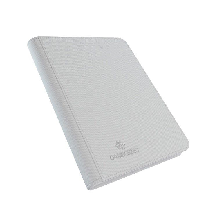 Image for GameGenic Zip-Up Album 8-Pocket Side-Loading - White - Storage Albums