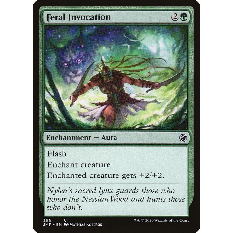 Image for Feral Invocation (396) (JMP) - Magic: The Gathering