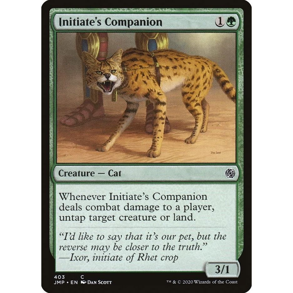 Image for Initiate's Companion (403) (JMP) - Magic: The Gathering