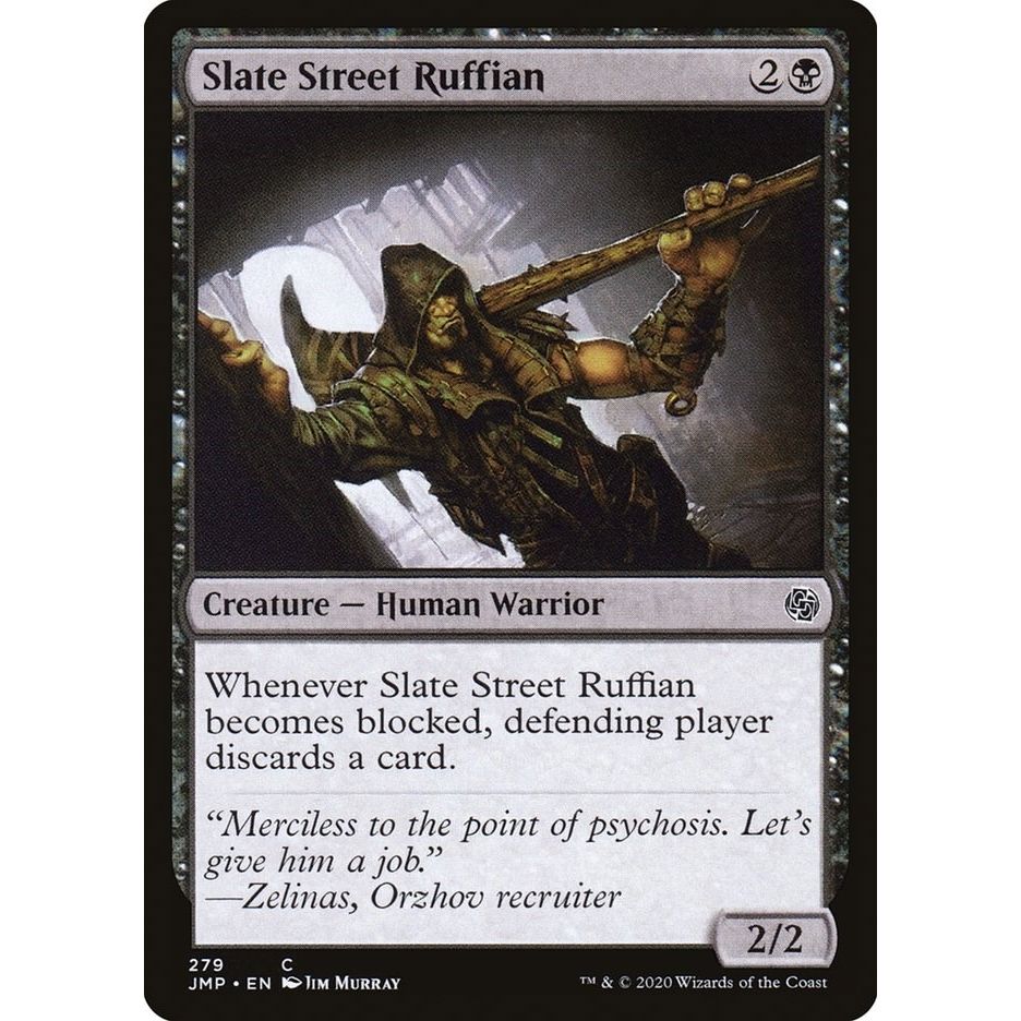 Image for Slate Street Ruffian (279) (JMP) - Magic: The Gathering