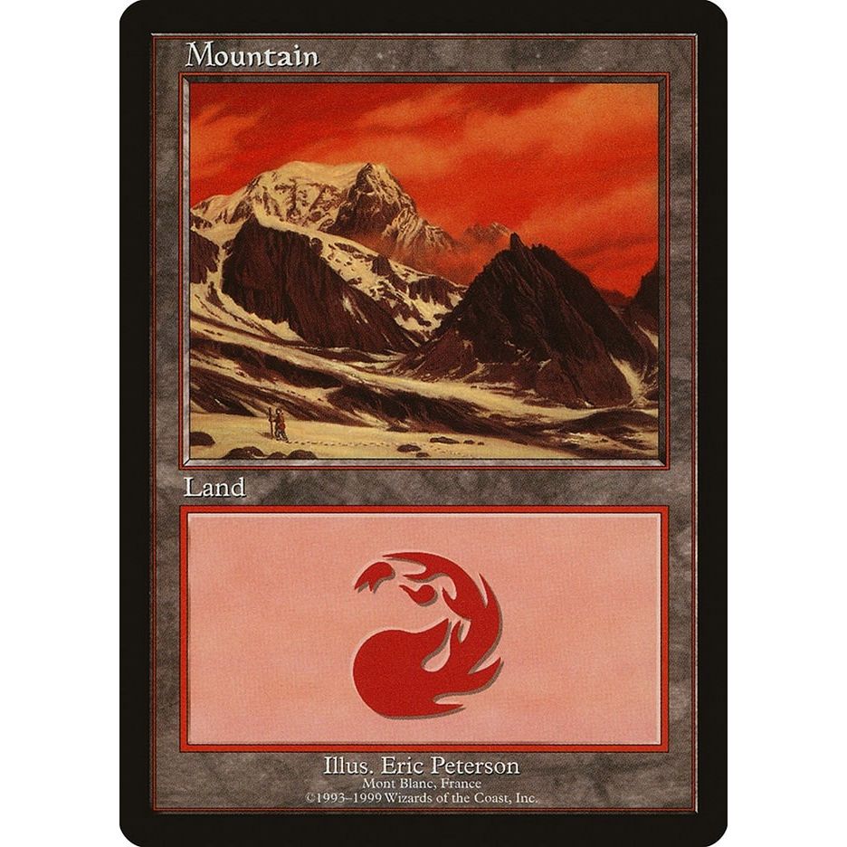 Image for Mountain - Mont Blanc (13) (EURO) - Magic: The Gathering