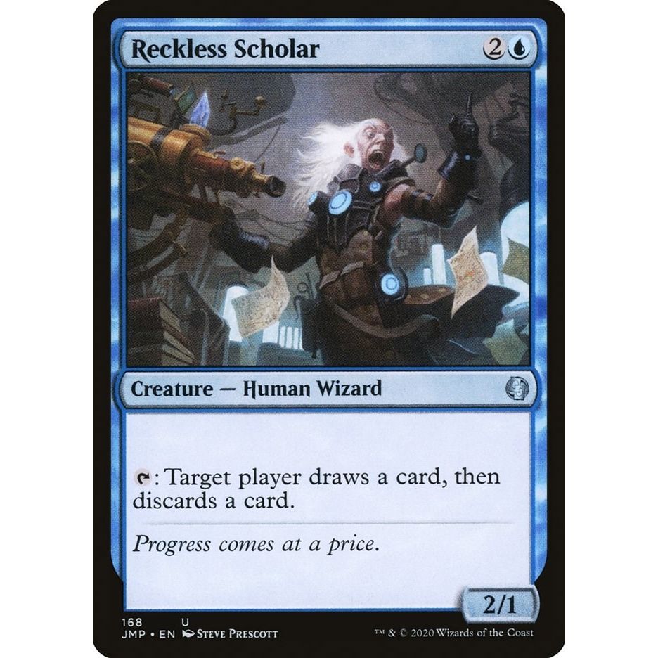 Image for Reckless Scholar (168) (JMP) - Magic: The Gathering