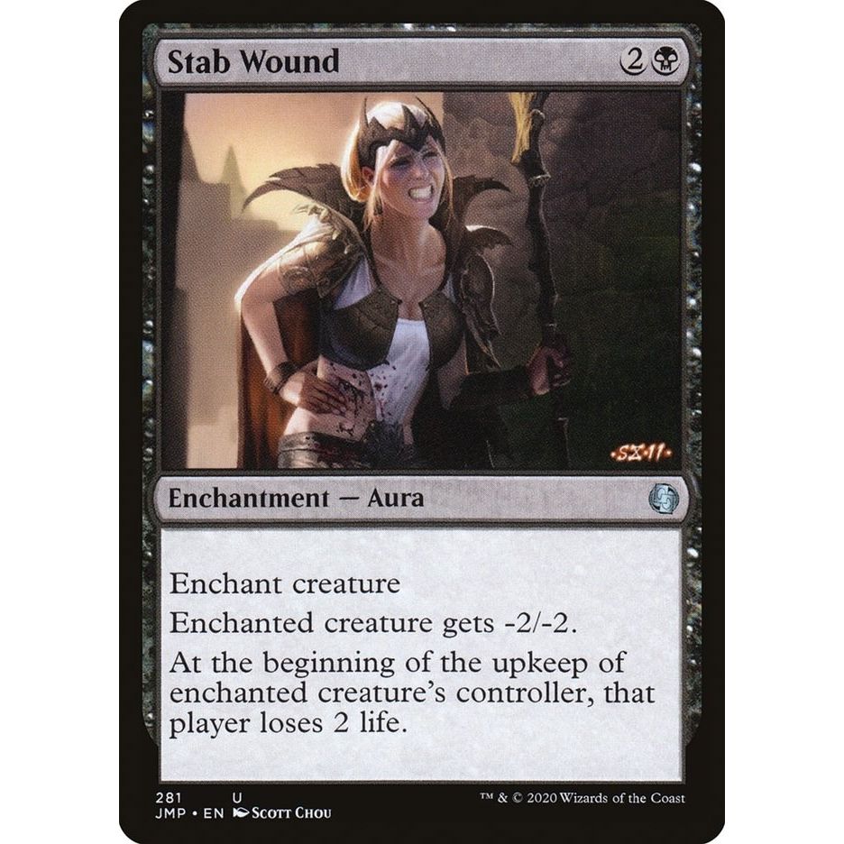 Image for Stab Wound (281) (JMP) - Magic: The Gathering