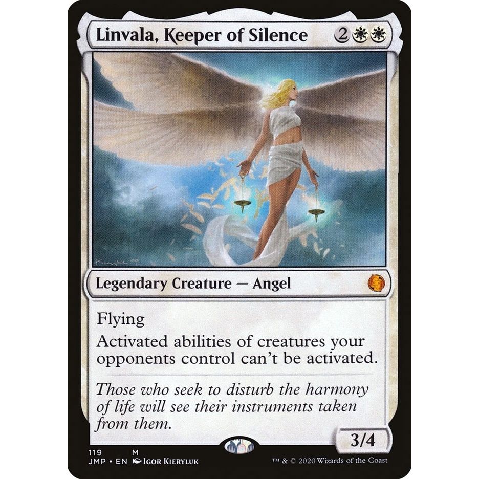 Image for Linvala, Keeper of Silence (119) (JMP) - Magic: The Gathering
