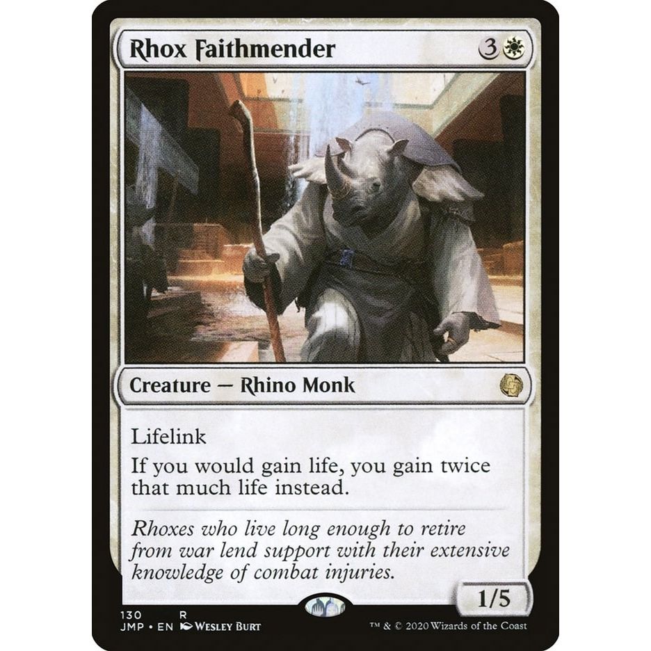 Image for Rhox Faithmender (130) (JMP) - Magic: The Gathering