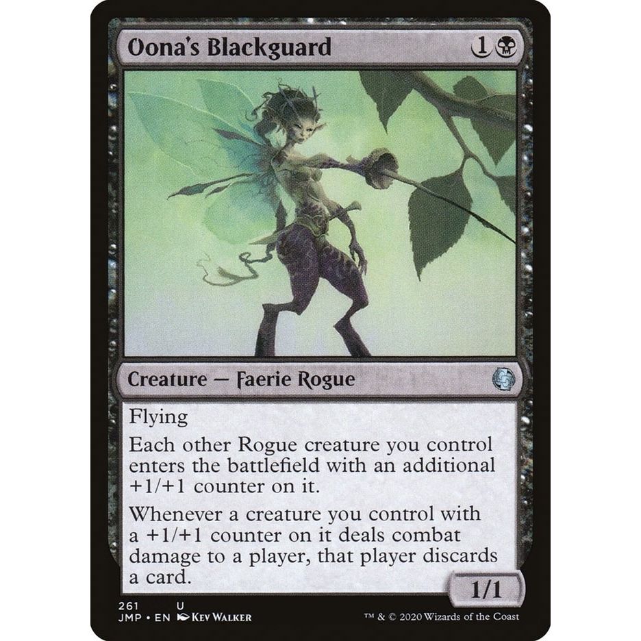Image for Oona's Blackguard (261) (JMP) - Magic: The Gathering