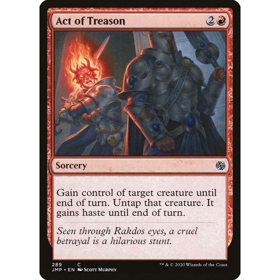 Image for Act of Treason (289) (JMP) - Magic: The Gathering