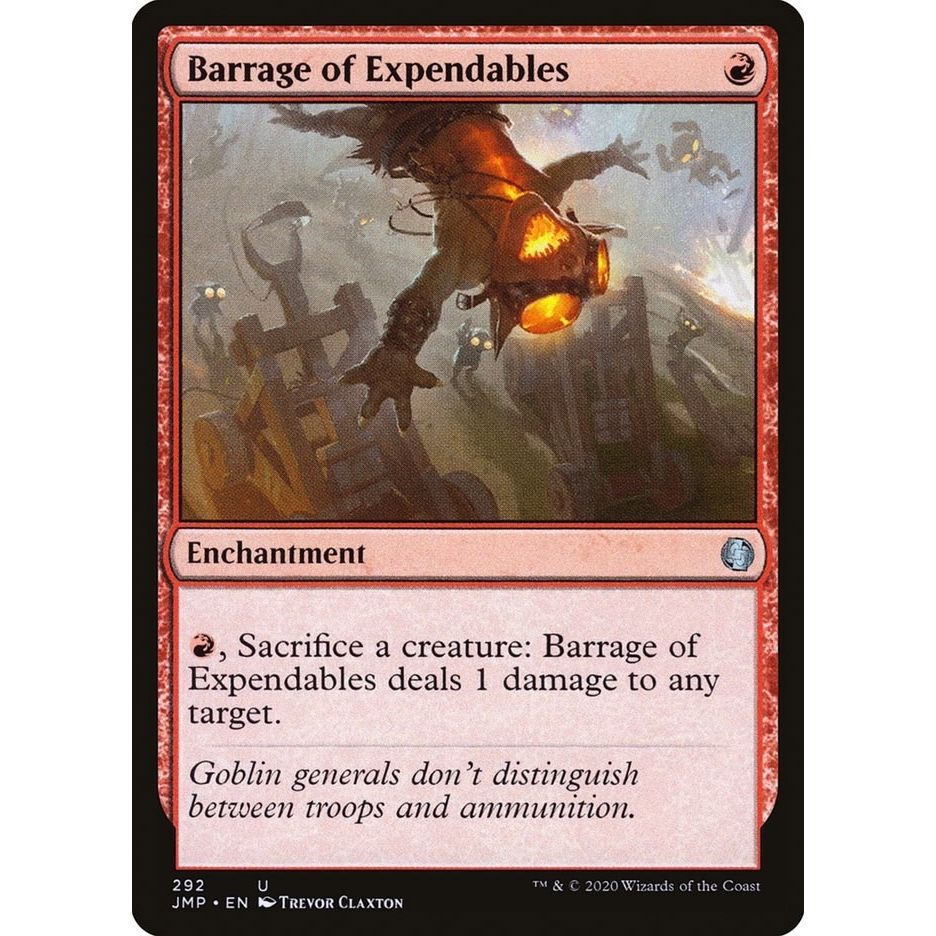 Image for Barrage of Expendables (292) (JMP) - Magic: The Gathering