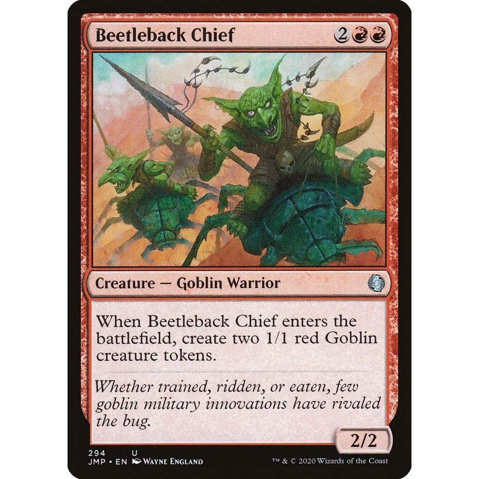 Image for Beetleback Chief (294) (JMP) - Magic: The Gathering
