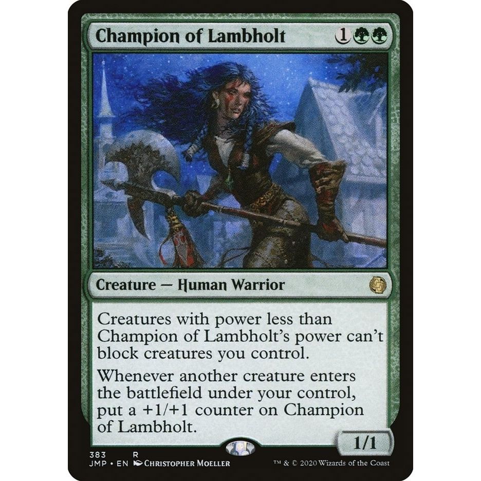 Image for Champion of Lambholt (383) (JMP) - Magic: The Gathering