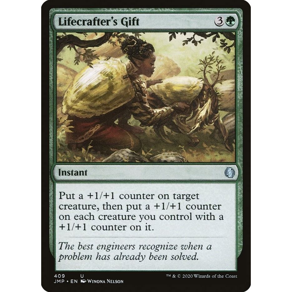 Image for Lifecrafter's Gift (409) (JMP) - Magic: The Gathering