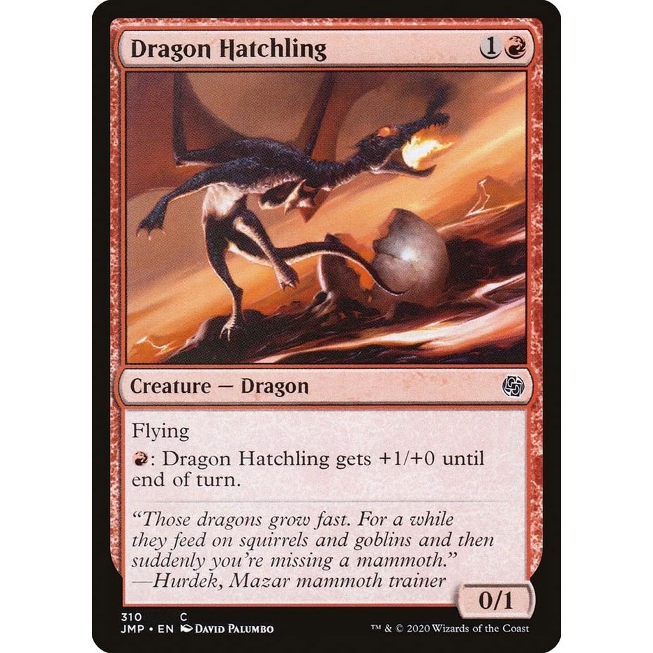 Image for Dragon Hatchling (310) (JMP) - Magic: The Gathering