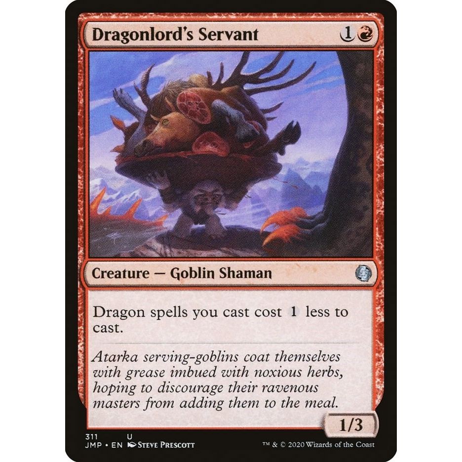 Image for Dragonlord's Servant (311) (JMP) - Magic: The Gathering