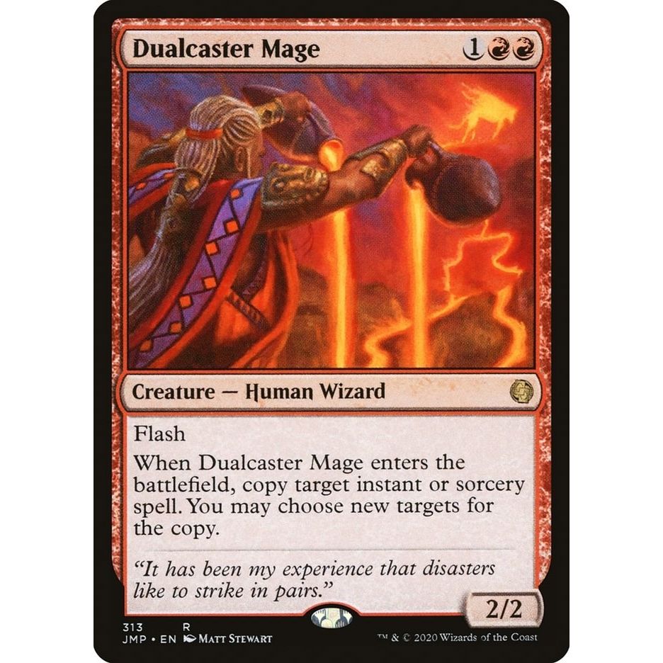 Image for Dualcaster Mage (313) (JMP) - Magic: The Gathering