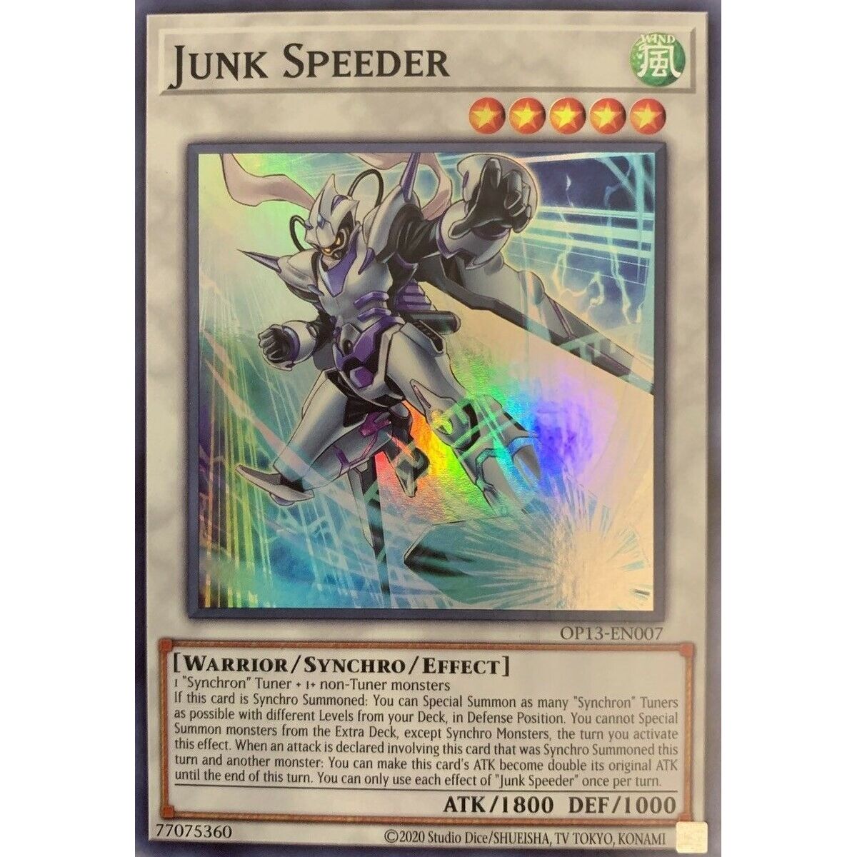 Image for Junk Speeder (OP13-EN007) (OP13) - YuGiOh