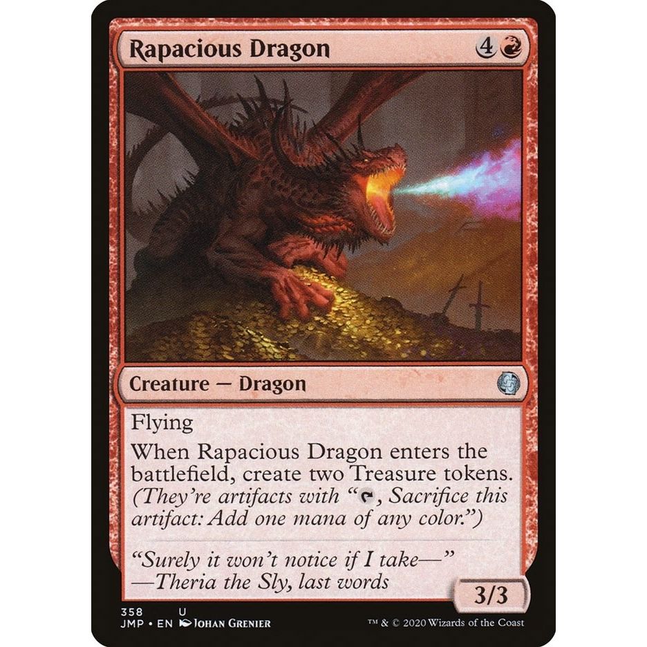 Image for Rapacious Dragon (358) (JMP) - Magic: The Gathering