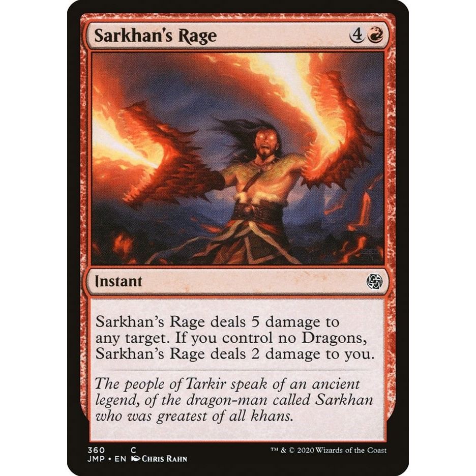 Image for Sarkhan's Rage (360) (JMP) - Magic: The Gathering