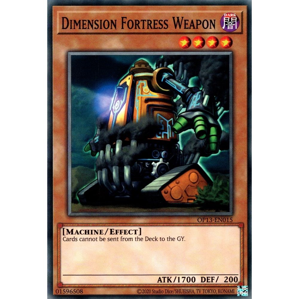 Image for Dimension Fortress Weapon (OP13-EN015) (OP13) - YuGiOh