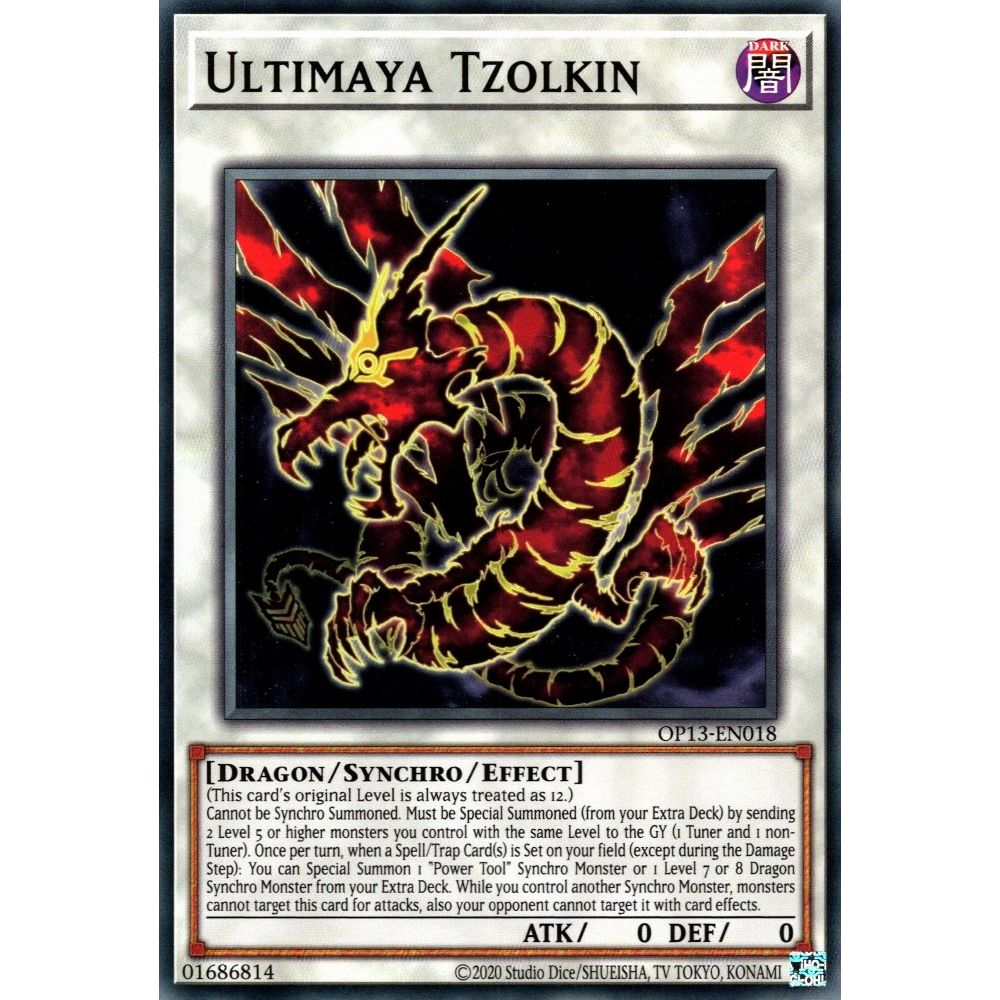 Image for Ultimaya Tzolkin (OP13-EN018) (OP13) - YuGiOh