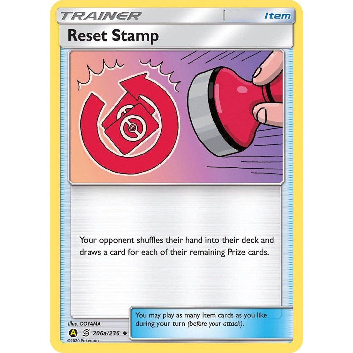 Image for Reset Stamp - 206a/236 (206a/236) (PR) - Pokemon