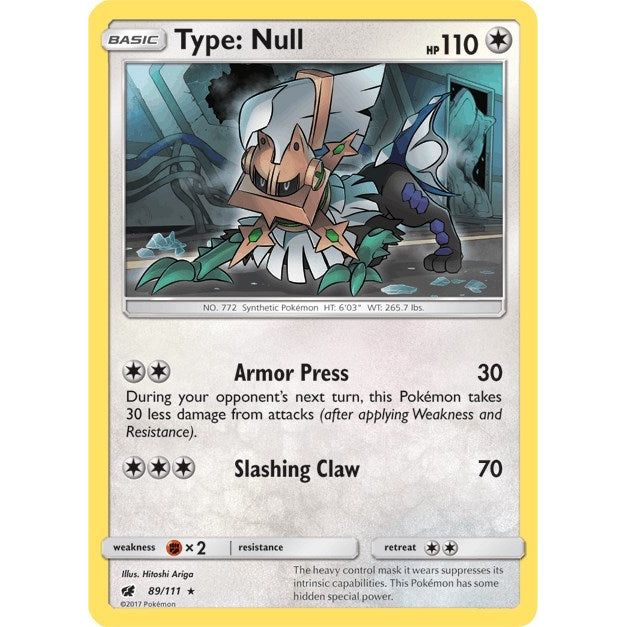 Image for Type: Null - 89/111 (SM Crimson Invasion) (089/111) (PR) - Pokemon