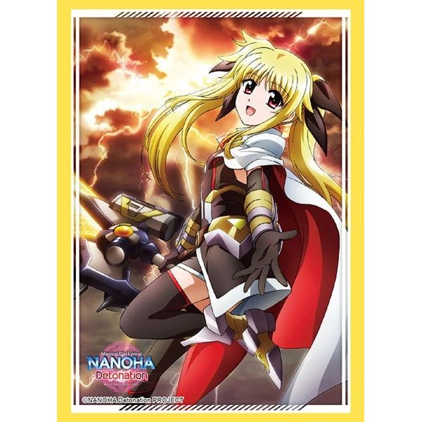 Image for Bushiroad Sleeve Collection HG Vol.2475: Magical Girl Lyrical Nanoha Detonation - Fate T. Harlaown(60-Pack) - Card Sleeves