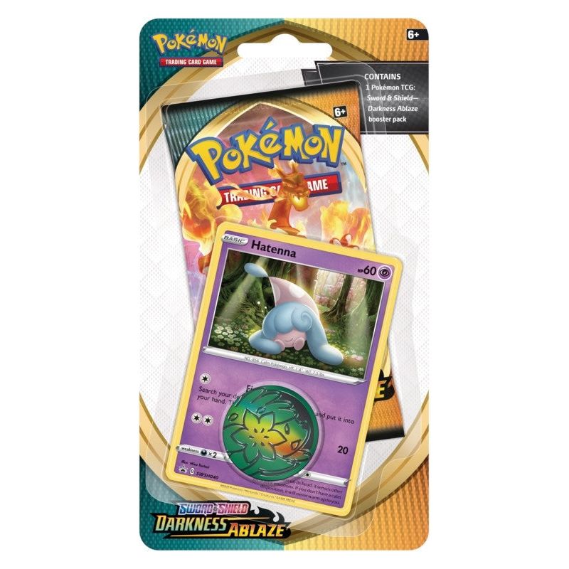 Image for Darkness Ablaze Single Pack Blister [Hatenna] - Pokemon