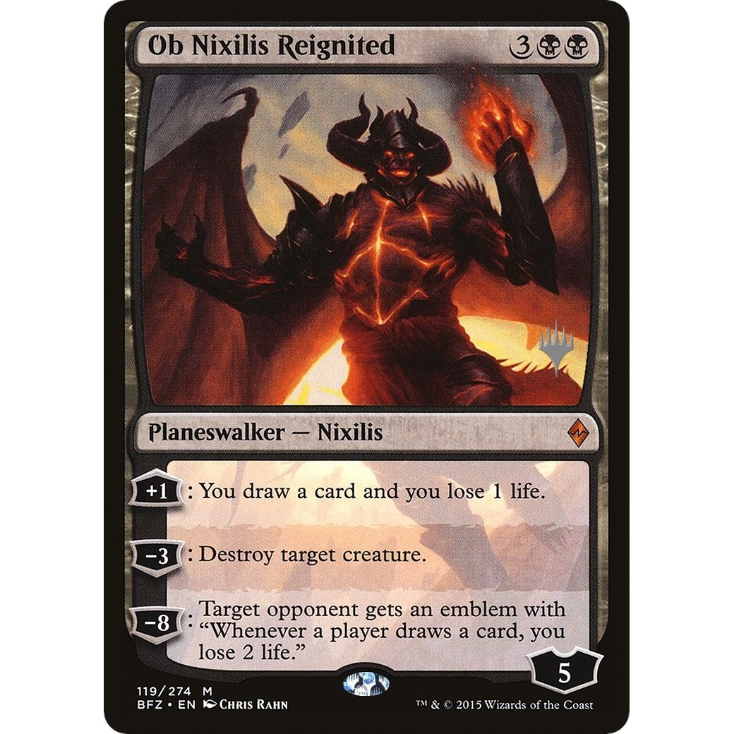 Image for Ob Nixilis Reignited (119) (PPM21) - Magic: The Gathering