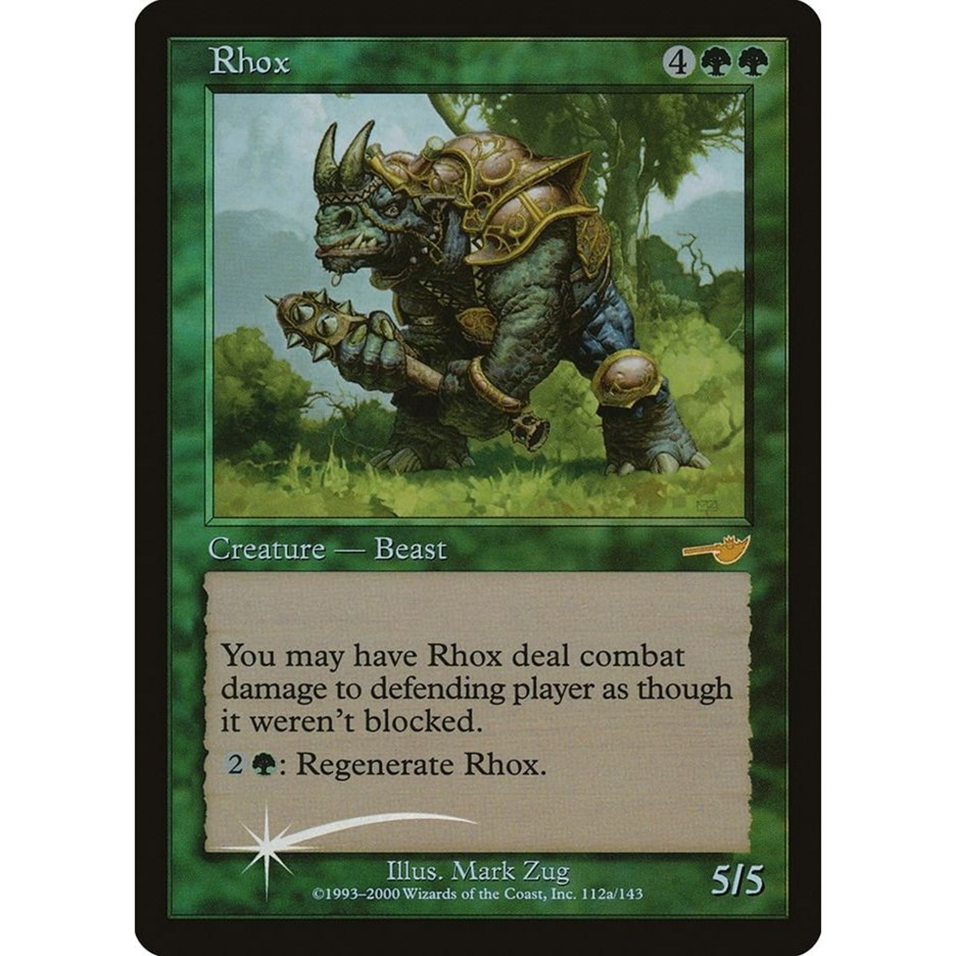 Image for Rhox (112a) (S00) - Magic: The Gathering