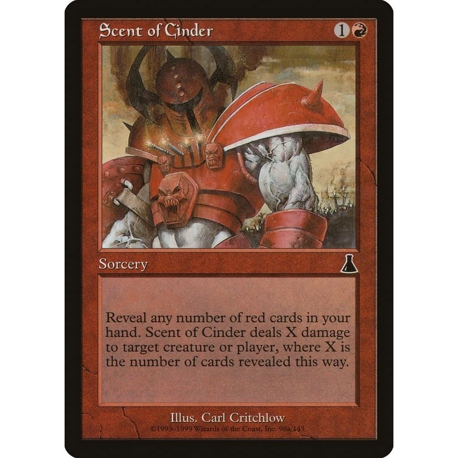 Image for Scent of Cinder (96a) (MEDIA) - Magic: The Gathering