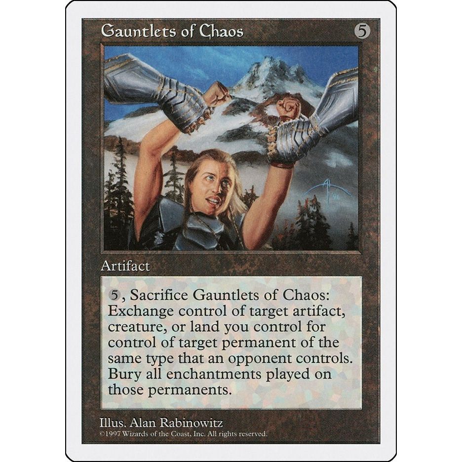 Image for Gauntlets of Chaos (5ED) - Magic: The Gathering