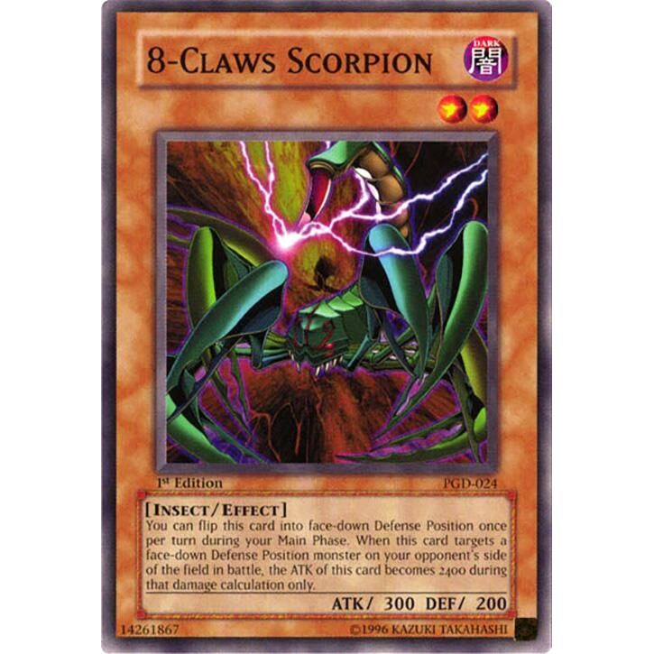 Image for 8-Claws Scorpion (PGD-024) (PGD) - YuGiOh
