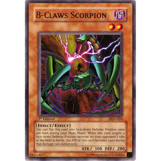 Image for 8-Claws Scorpion (PGD-024) (PGD) - YuGiOh