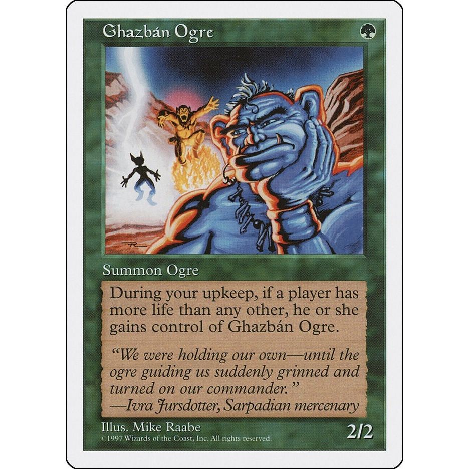 Image for Ghazban Ogre (5ED) - Magic: The Gathering