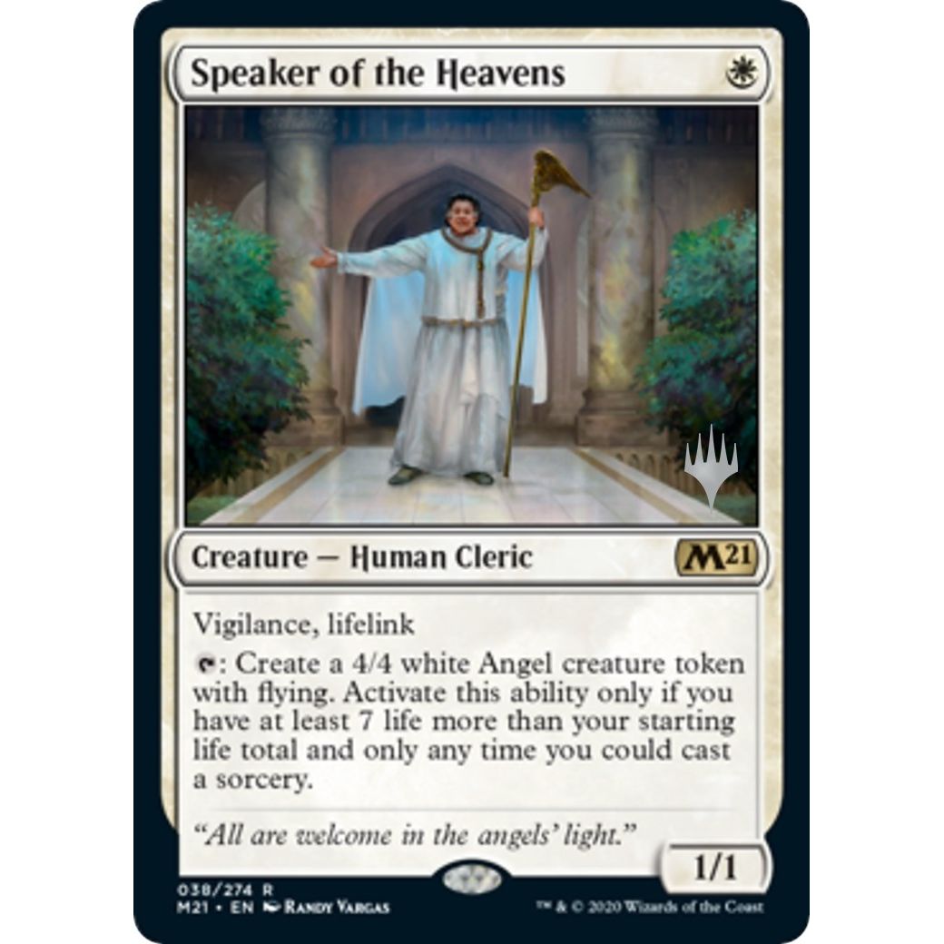 Image for Speaker of the Heavens (38) (PPM21) - Magic: The Gathering