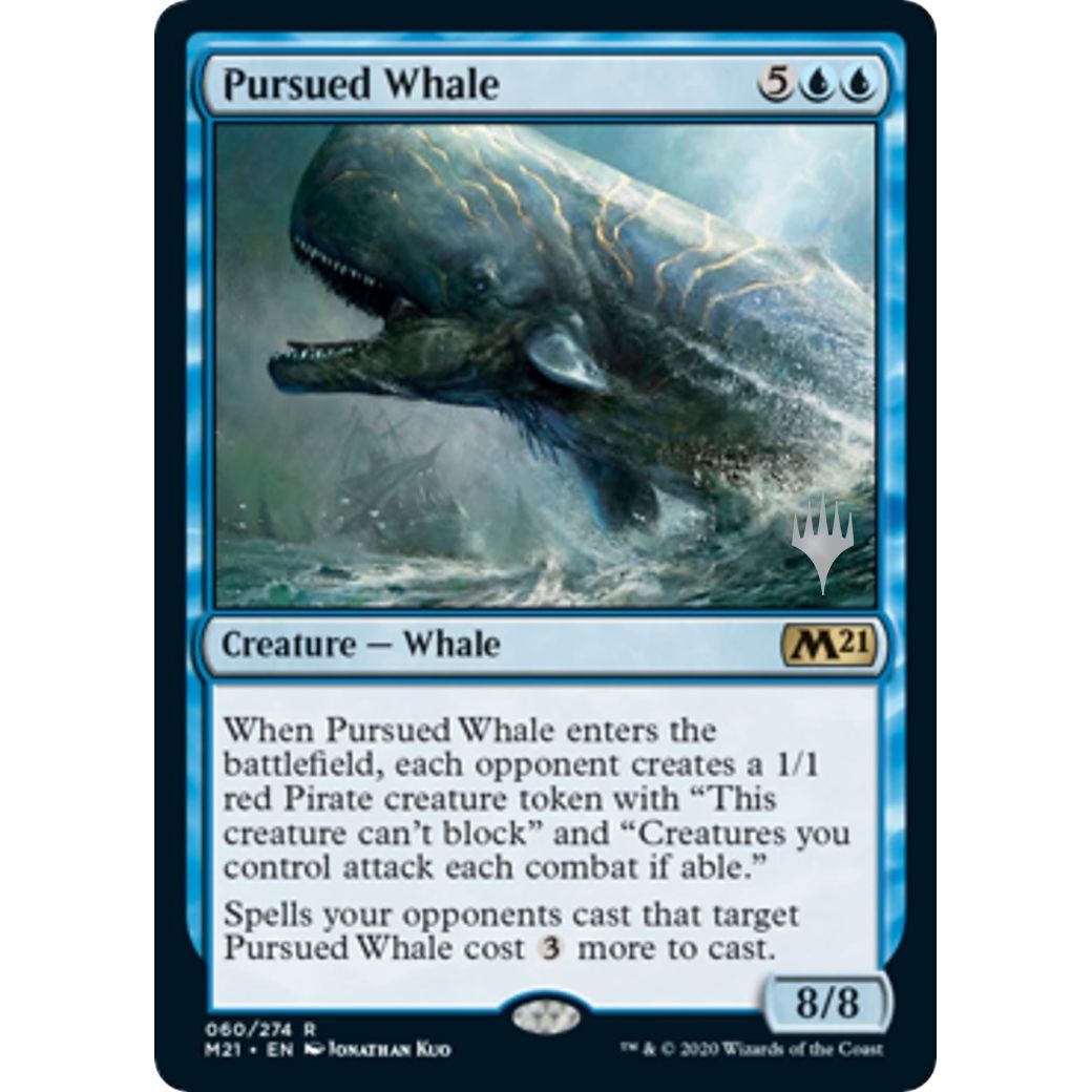 Image for Pursued Whale (60) (PPM21) - Magic: The Gathering