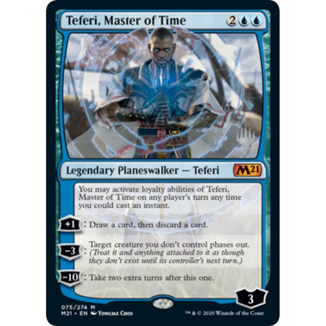 Image for Teferi, Master of Time (75) (PPM21) - Magic: The Gathering