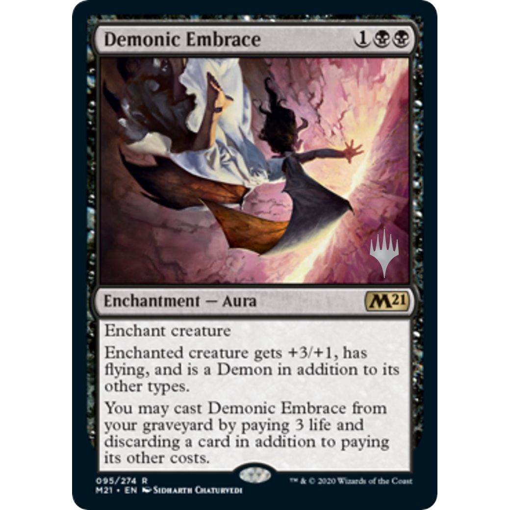 Image for Demonic Embrace (95) (PPM21) - Magic: The Gathering