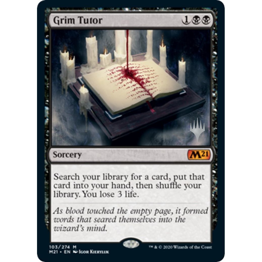 Image for Grim Tutor (103) (PPM21) - Magic: The Gathering
