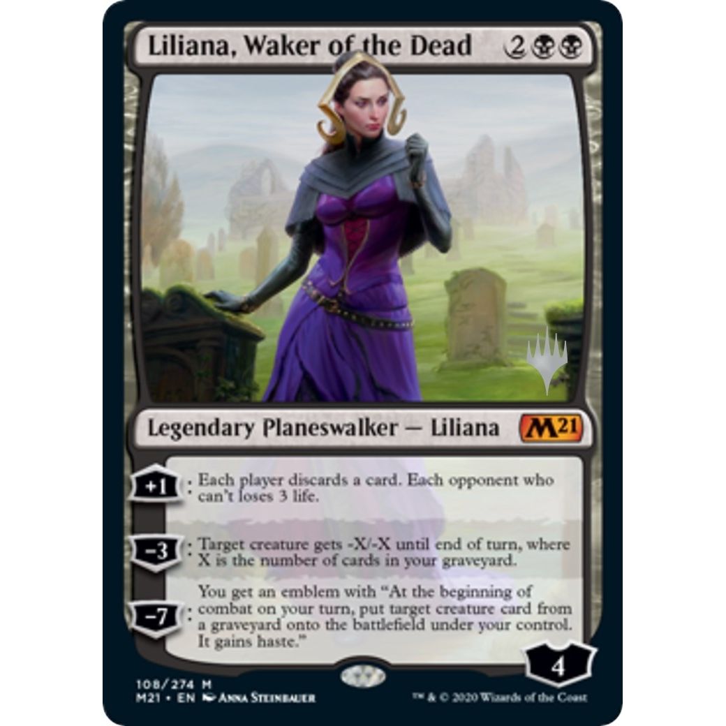 Image for Liliana, Waker of the Dead (108) (PPM21) - Magic: The Gathering