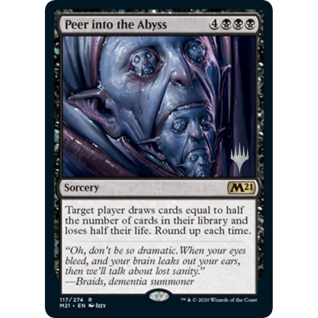 Image for Peer into the Abyss (117) (PPM21) - Magic: The Gathering