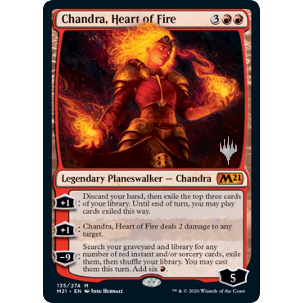 Image for Chandra, Heart of Fire (135) (PPM21) - Magic: The Gathering