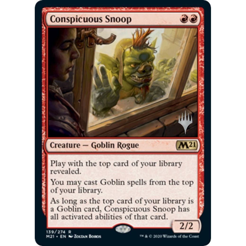 Image for Conspicuous Snoop (139) (PPM21) - Magic: The Gathering
