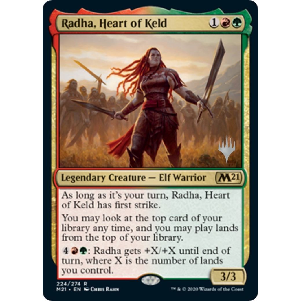 Image for Radha, Heart of Keld (224) (PPM21) - Magic: The Gathering