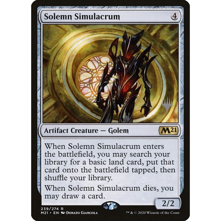 Image for Solemn Simulacrum (239) (PPM21) - Magic: The Gathering
