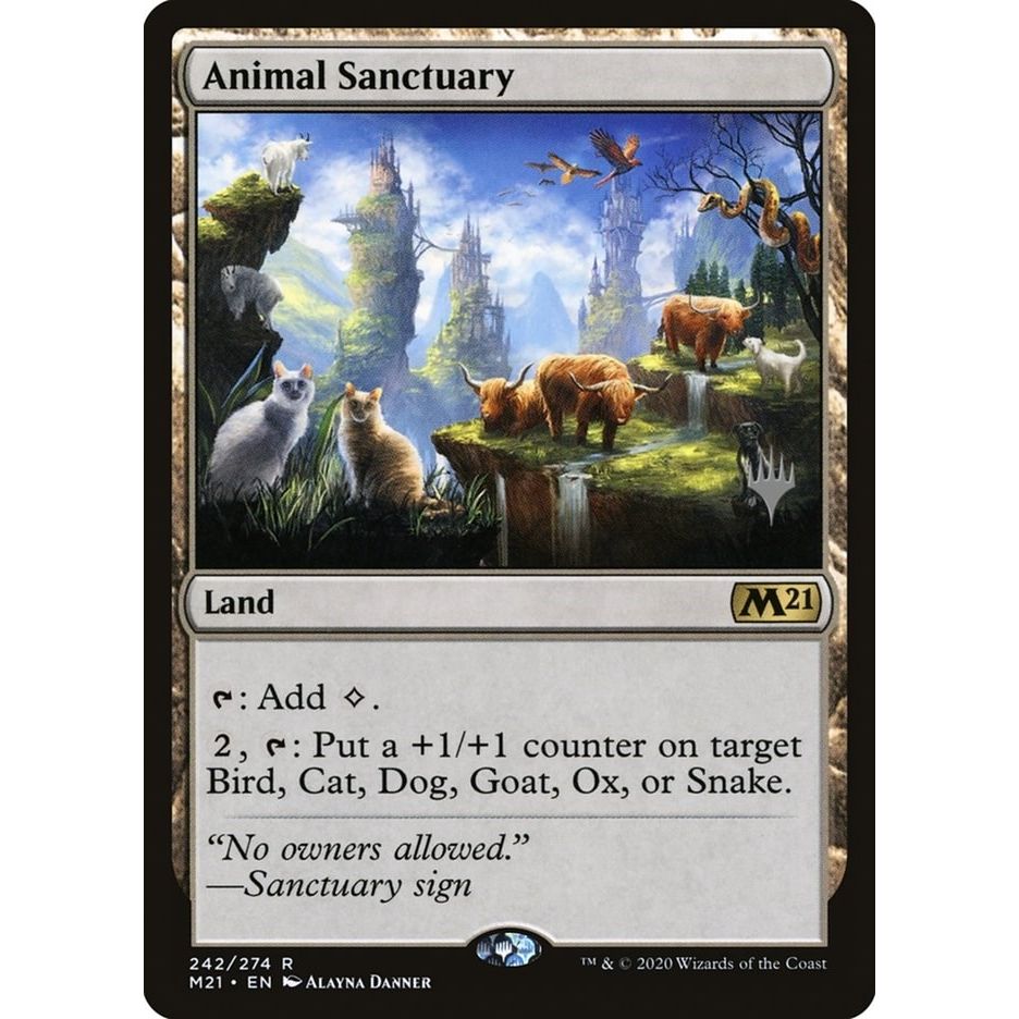 Image for Animal Sanctuary (242) (PPM21) - Magic: The Gathering