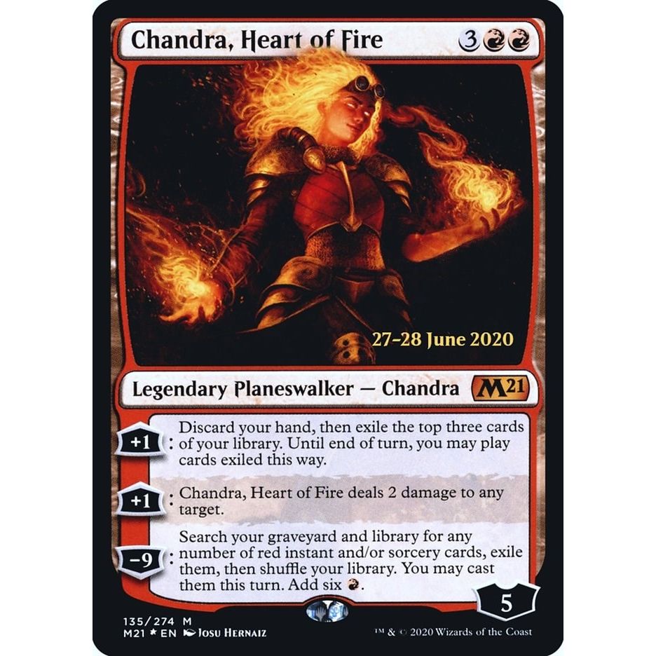 Image for Chandra, Heart of Fire (135) (PRE) - Magic: The Gathering