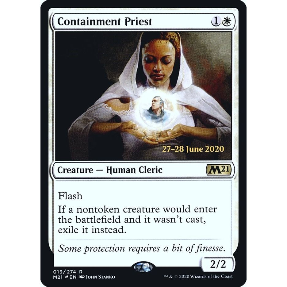 Image for Containment Priest (13) (PRE) - Magic: The Gathering